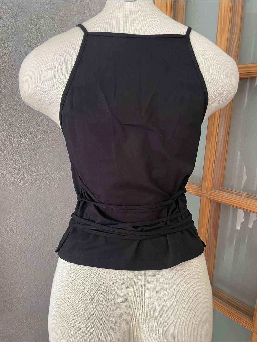 Zara wrap top with